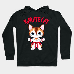 Karate Cat Hoodie